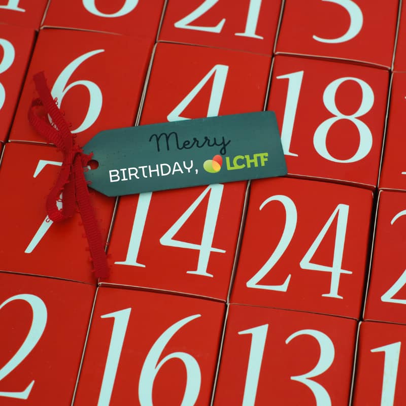 Merry birthday LCHF.de Adventskalender