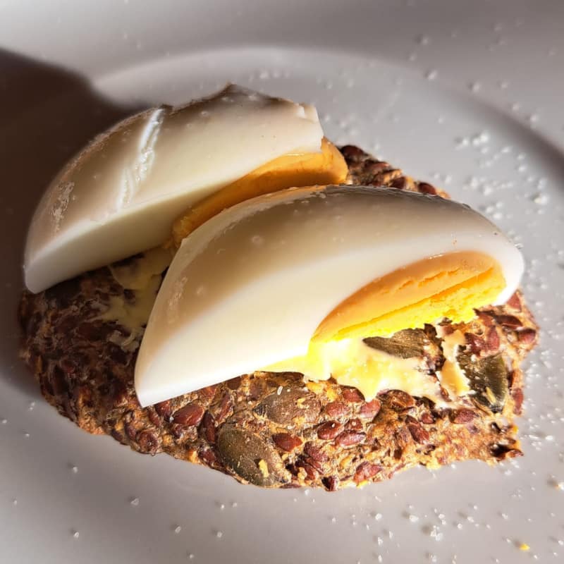 Knäckespion 2 Ei Butter Salz