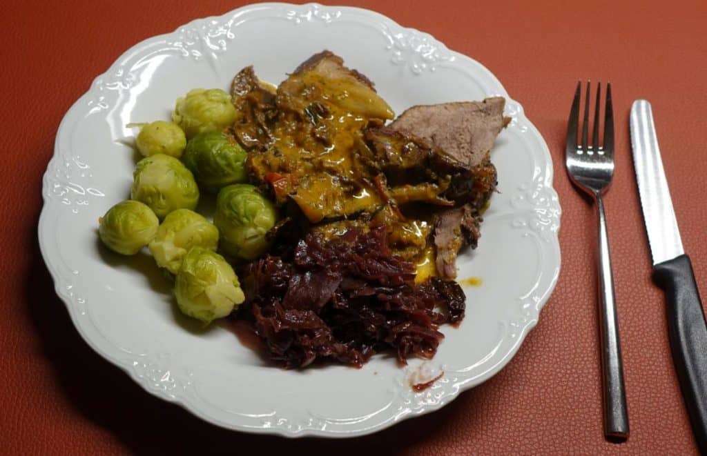 Wildschweinkeule Broewas wilde Tellerspione
