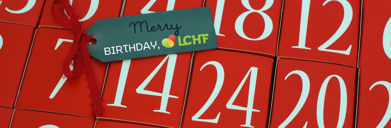 Der Adventskalender Merry Birthday LCHF.de