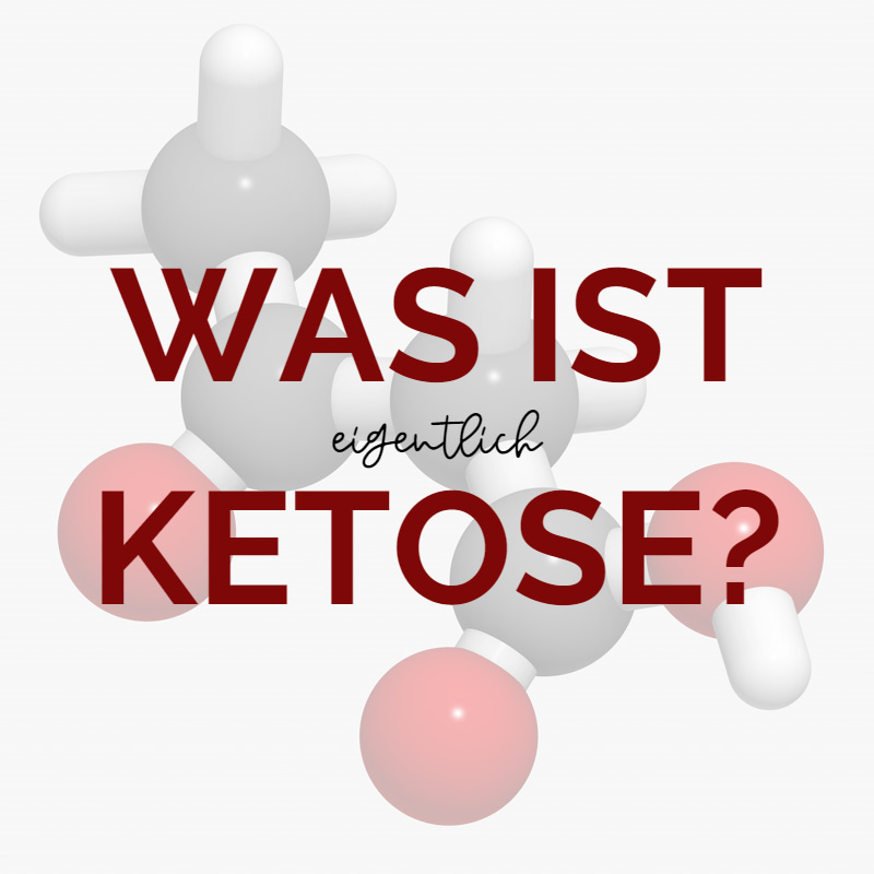 Beitragsbild Was ist eigentlich Ketose Molekülmodell Ketonkörper