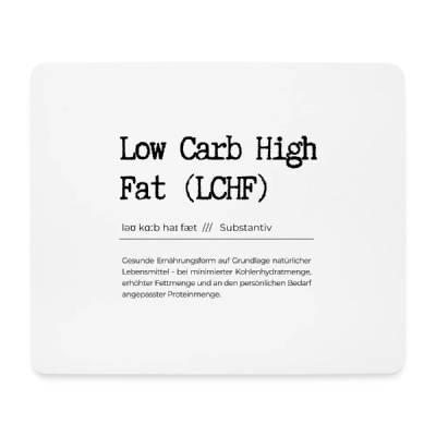 Definition LCHF Shop Mauspad